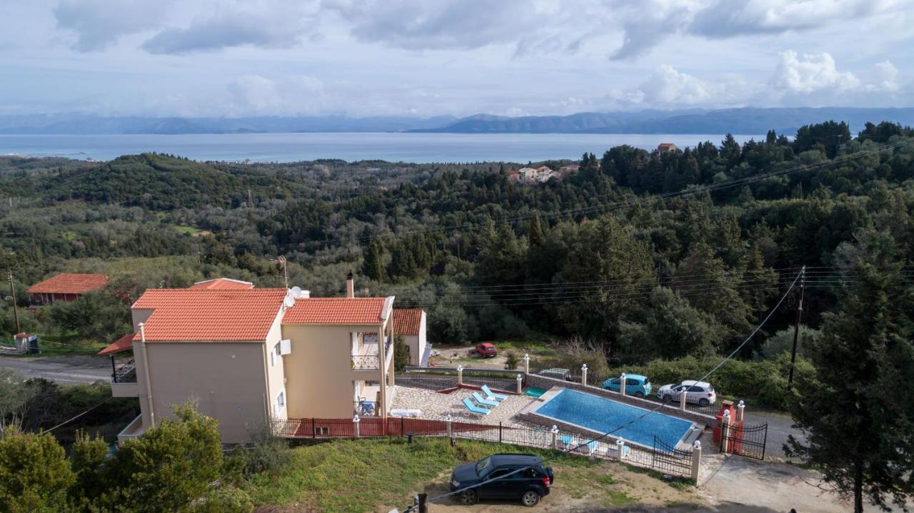 Villa Spartera Sea view by CorfuEscapes Lefkimmi  Exterior foto